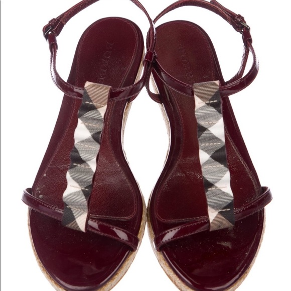 Burberry T-Strap Sandals - Picture 2 of 4